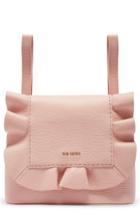 Ted Baker London Rammira Leather Convertible Backpack - Blue