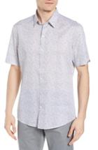 Men's Zachary Prell Osterholt Regular Fit Sport Shirt, Size - White