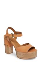 Women's See By Chloe Tina Block Heel Platform Us / 38eu - Brown