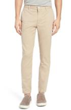 Men's Bonobos Tailored Fit Washed Stretch Cotton Chinos X 34 - Beige