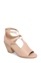 Women's Eileen Fisher Lou Block Heel Sandal .5 M - Beige