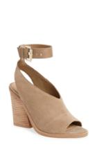 Women's Marc Fisher Ltd Vidal Ankle Strap Sandal M - Beige