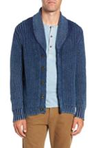 Men's Frye Shawl Cardigan - Blue