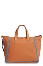 Tory Burch Medium Whipstitch Leather Tote -