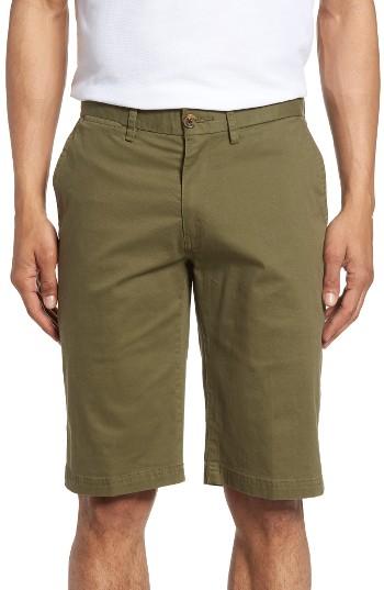 Men's Ben Sherman Slim Stretch Chino Shorts - Green