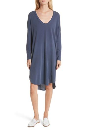 Women's The Great. U-neck Dress - Blue