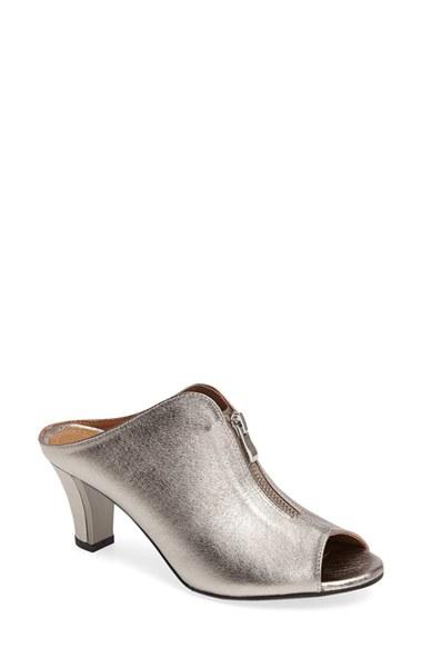 Women's J. Renee Franca Slide Sandal Aa - Metallic
