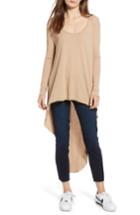 Women's Frank & Eileen Tee Lab High/low Top - Beige
