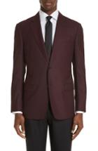 Men's Emporio Armani G-line Trim Fit Blazer Us / 48 Eur - Red