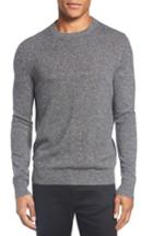 Men's Nordstrom Men's Shop Cashmere Crewneck Sweater - Grey