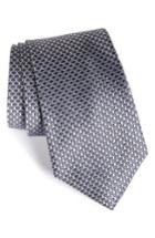 Men's Nordstrom Basket Weave Silk Tie, Size X-long - Blue