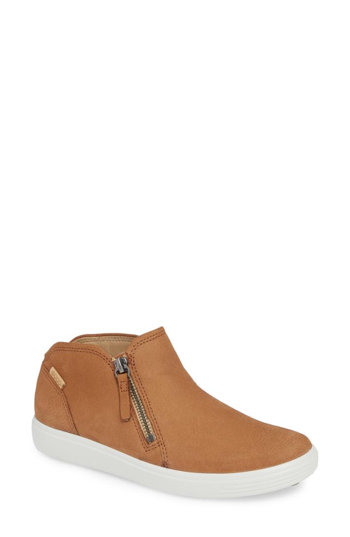 Women's Ecco Soft 7 Mid Top Sneaker -9.5us / 40eu - Brown