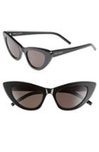 Women's Saint Laurent Lily 52mm Cat Eye Sunglasses -