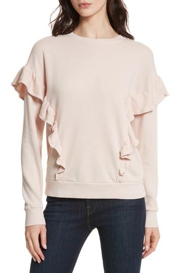 Women's Joie Agnia Ruffle Top - Beige
