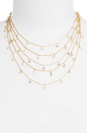Women's Ela Rae Multistrand Cubic Zirconia Necklace