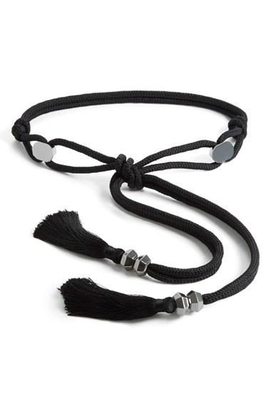 Women's St. John Collection Tassel Double Rope Tie Belt