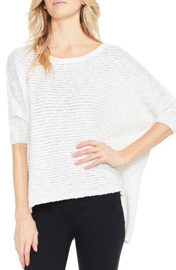 Women's Two By Vince Camuto Crinkle Yarn Dolman Sleeve Top