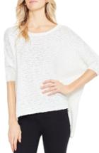 Women's Two By Vince Camuto Crinkle Yarn Dolman Sleeve Top