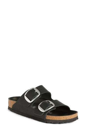 Women's Birkenstock Arizona Hex Slide Sandal -5.5us / 36eu D - Black