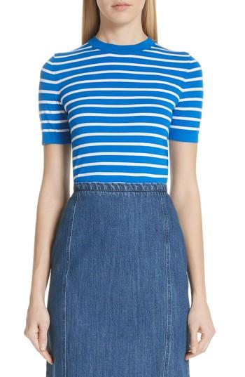 Women's Michael Kors Stripe Tee - Blue