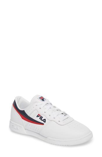 Women's Fila Original Fitness Sneaker .5 M - White