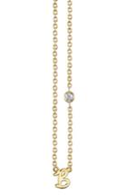 Women's Shy By Se Diamond Initial Pendant Necklace