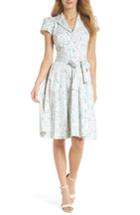 Women's Gal Meets Glam Collection Spring Sprig Print Wrap Style Dress - Pink