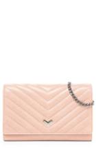 Women's Botkier Soho Calfskin Leather Wallet On A Chain - Pink