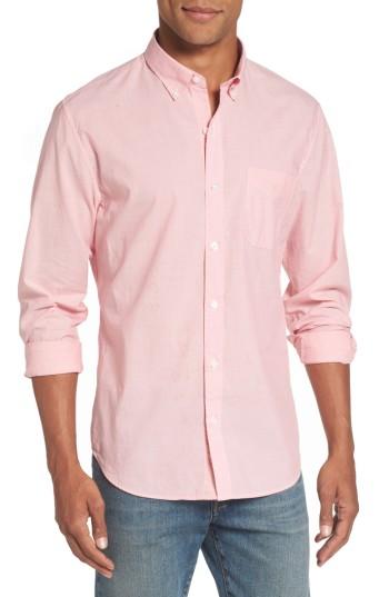 Men's Bonobos Slim Fit Summerweight Sport Shirt - Coral