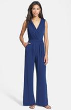 Women's Vince Camuto Faux Wrap Jersey Jumpsuit