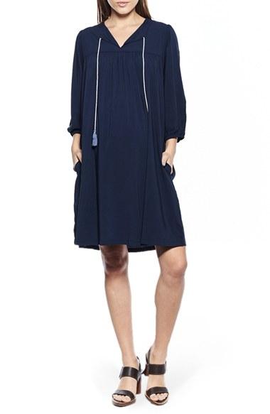 Women's Imanimo Boho Tunic Dress - Blue