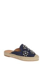 Women's Halogen Blythe Embellished Espadrille Mule .5 M - Yellow