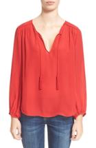 Women's Joie 'odelette' Silk Shirt - Red