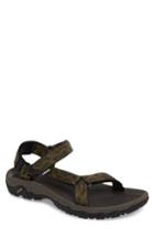 Men's Teva Hurricane Sandal, Size 10 M - Green