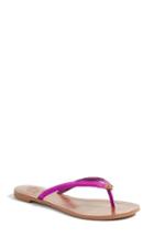 Women's Tory Burch 'terra' Flip Flop .5 M - Purple