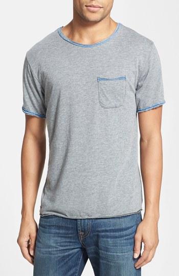 Jeremiah 'lance' Jersey Crewneck T-shirt Gray Heather