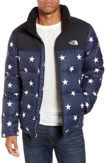 Men's The North Face International Collection Nuptse Down Jacket - Blue