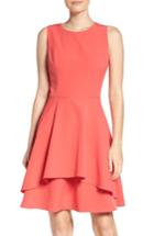 Women's Vince Camuto Ruffle Fit & Flare Dress