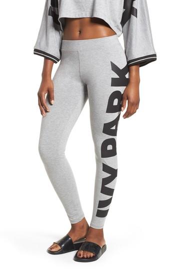 Women's Ivy Park Oversize Logo Leggings - Grey