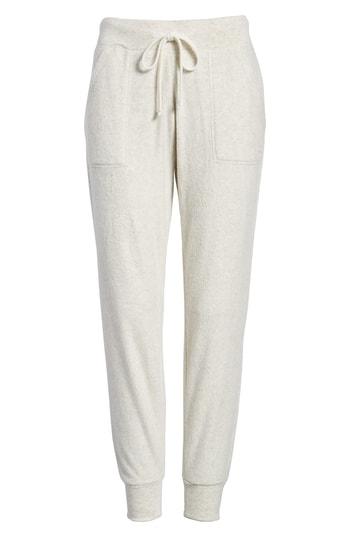 Women's Billabong Coffee Break Fleece Jogger Sweatpants - Grey