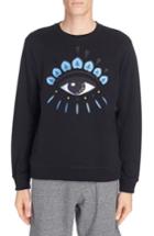 Men's Kenzo Embroidered Eye Sweatshirt - Black