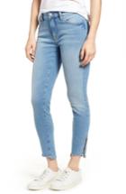 Women's Mavi Jeans Adriana Ankle Zip Step Hem Jeans - Blue