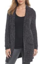 Women's Halogen Chenille Cardigan - Grey