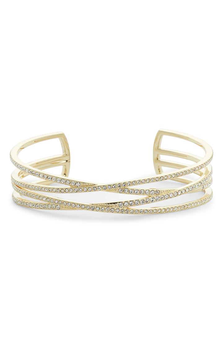 Women's Nordstrom Pave Crisscross Cuff