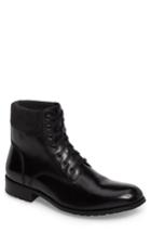 Men's Zanzara Saar Plain Toe Boot M - Black