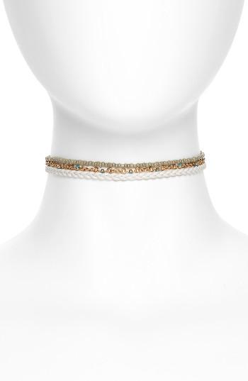 Women's Baublebar Sadie Triple Strand Choker