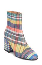 Women's Dries Van Noten Waterproof Block Heel Bootie .5us / 36.5eu - Yellow