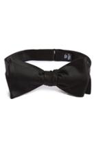 Men's Nordstrom Men's Shop Silk Bow Tie, Size - Black