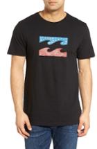 Men's Billabong Team Wave Graphic T-shirt - Black