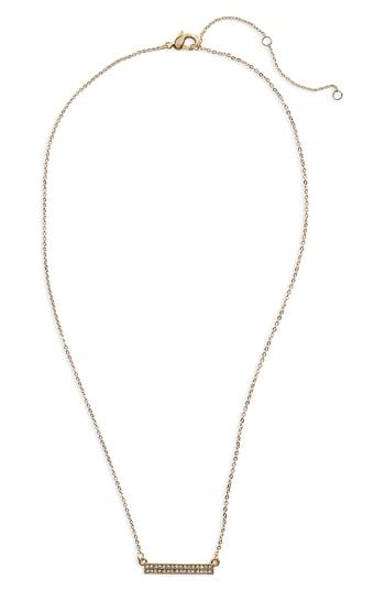 Women's Bp. Crystal Bar Pendant Necklace